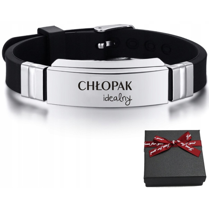 Prezent dla Chłopaka Personalizowana Bransoletka Wzory