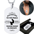Srebrny Personalizowany Naszyjnik dla Taty