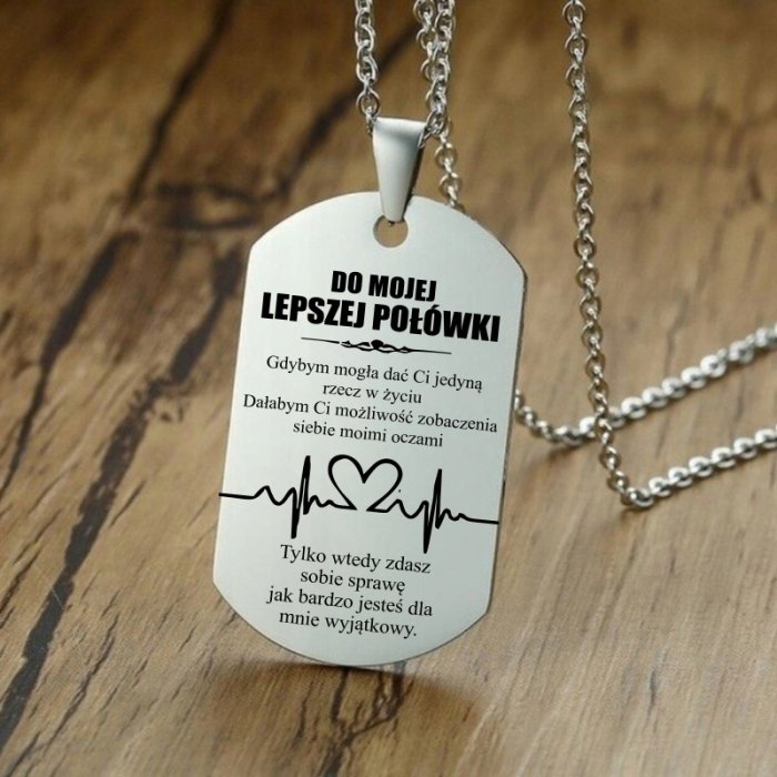 Srebrna Zawieszka dla Ukochanego