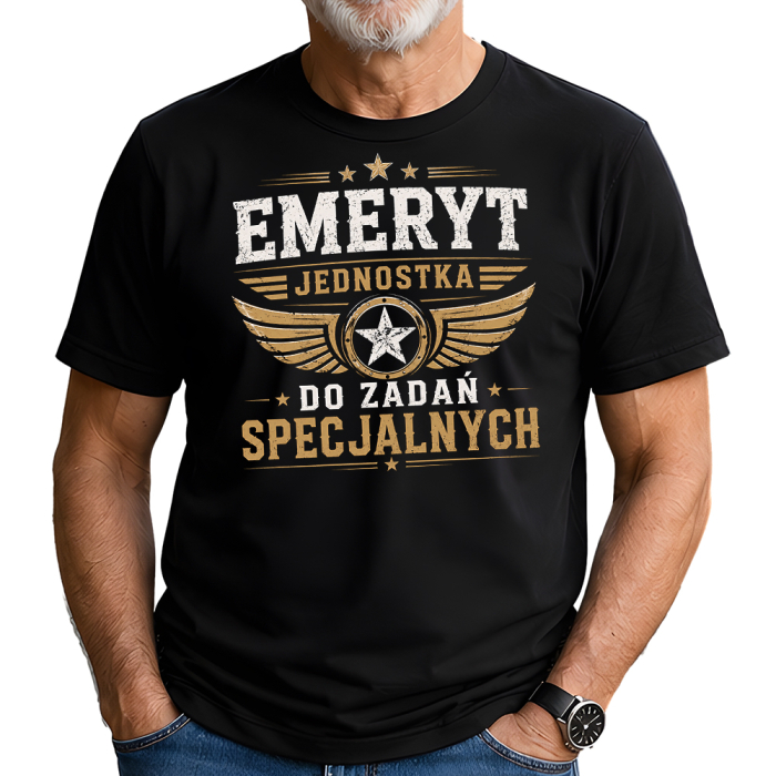 Koszulka Dla Emeryta - Emeryt Jednostka Do Zadań Specjalnych