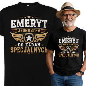 Koszulka Dla Emeryta - Emeryt Jednostka Do Zadań Specjalnych