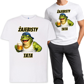 Koszulka Męska dla Taty - Żajebisty Tata