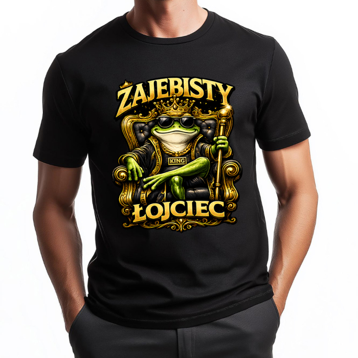 Koszulka Dla Taty - Żajebisty Łojciec