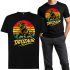 Koszulka Dla Taty - Tatozaur Dzień Ojca T-SHIRT Dinozaur