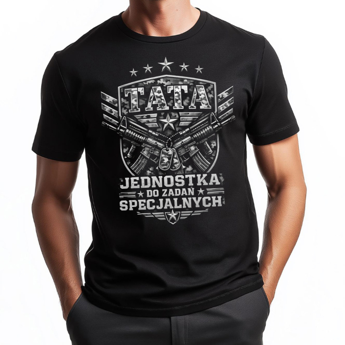 Koszulka Dla Taty - Tata - Jednostka Do Zadań Specjalnych