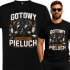 Męska Koszulka - Gotowy do Wymiany Pieluch - Prezent dla Przyszłego Taty