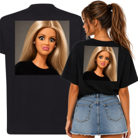 T-shirt Lalka DISGUSTED DOLL Oversize