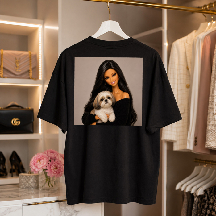 Koszulka SHIH TZU Lalka dla Właścicielki Psa Prezent