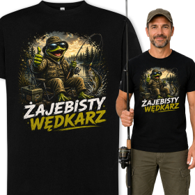 Koszulka Dla Wędkarza - Żajebisty Wędkarz