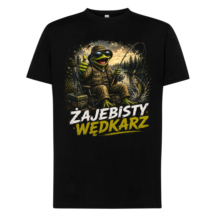 Koszulka Dla Wędkarza - Żajebisty Wędkarz