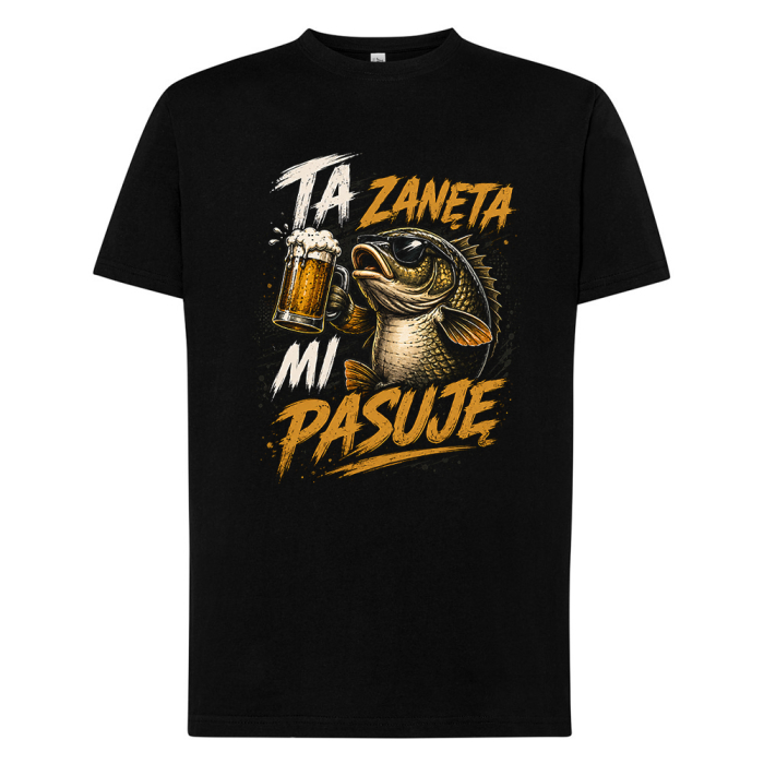 Koszulka Dla Wędkarza - Ta Zanęta Mi Pasuje