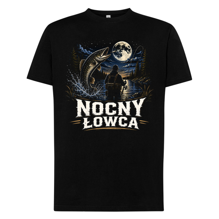 Koszulka Dla Wędkarza - Nocny Łowca