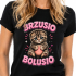 Koszulka Damska „Brzusio Bolusio” – Śmieszna Koszulka na Bolesny Okres