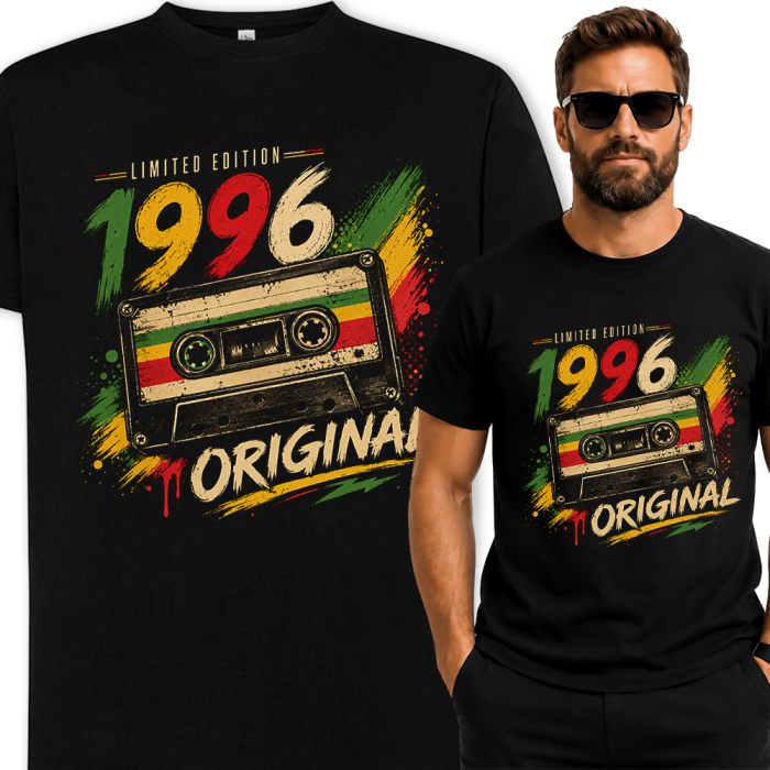 Koszulka Męska Na 30 Urodziny - Limited Edition 1996 Original
