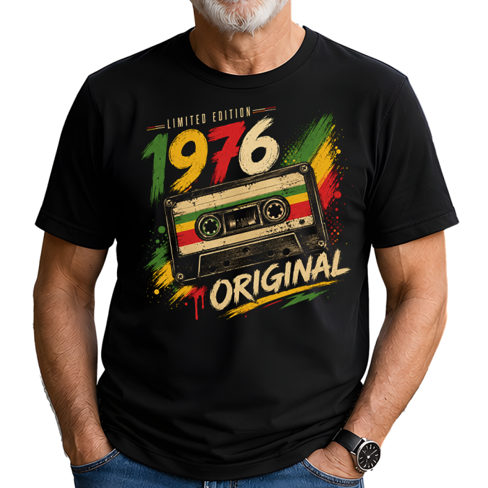 Koszulka Męska Na 50 Urodziny - Limited Edition 1976 Original