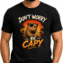 Śmieszna Męska Koszulka - Don't Worry Be Capy