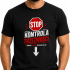 Koszulka Stop Kontrola Trzeźwości - Proszę Włożyć Miernik Do Ust Śmieszny Męski T-shirt
