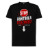 Koszulka Stop Kontrola Trzeźwości - Proszę Włożyć Miernik Do Ust Śmieszny Męski T-shirt