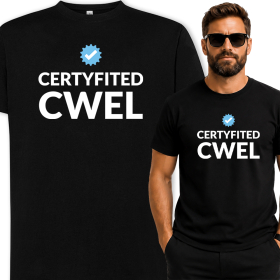 Śmieszna Koszulka Dla Kolegi - Certyfited Cwel