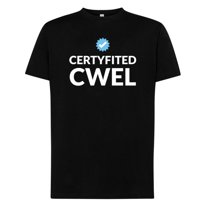 Śmieszna Koszulka Dla Kolegi - Certyfited Cwel