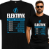 Koszulka dla Elektryka - Elektryk Stawka Godzinowa