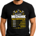 Koszulka Mechanik Stawka Godzinowa – Śmieszna Koszulka dla Mechanika Samochodowego