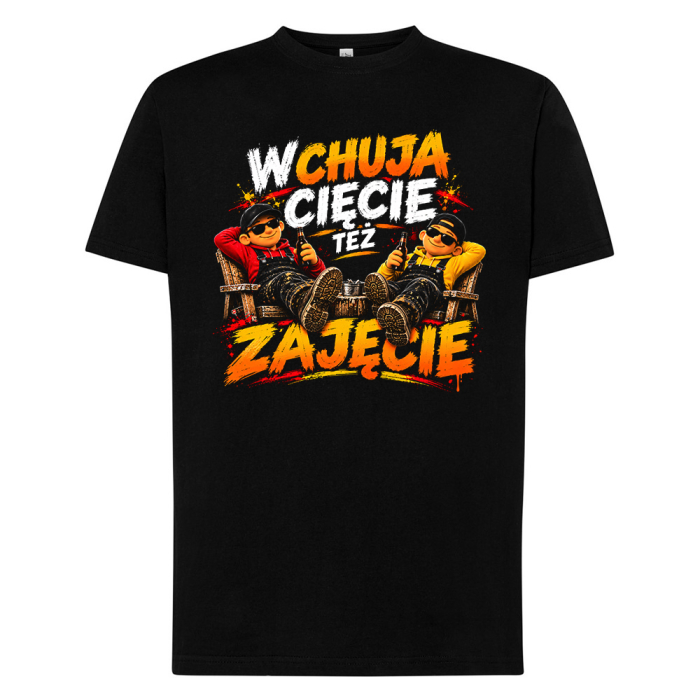 Koszulka do pracy - W Chuja Cięcie Też Zajęcie