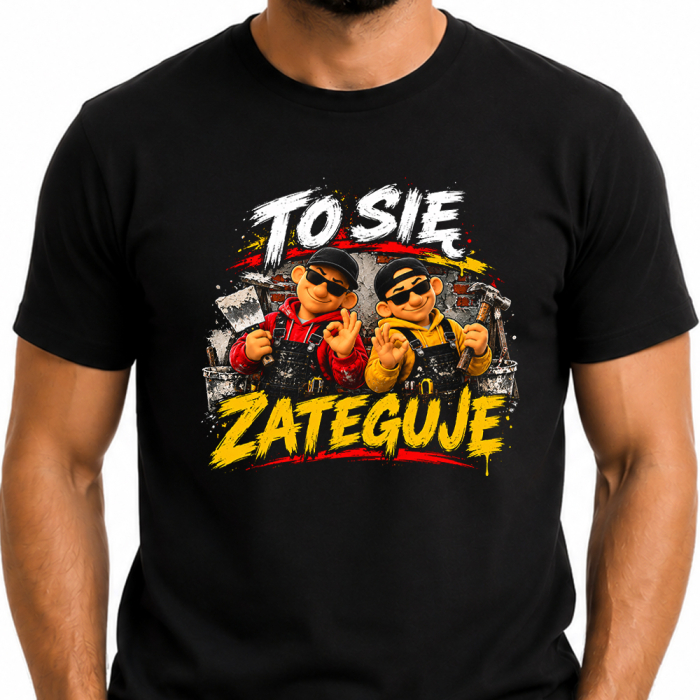 Koszulka do pracy - To Się Zateguje