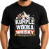 Koszulka Na Wieczór Kawalerski Dla Przyszłego Pana Młodego - Kumple Wódka Whisky