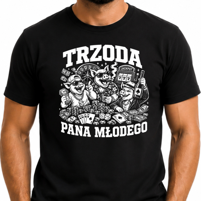 Koszulka Na Wieczór Kawalerski - Trzoda Pana Młodego