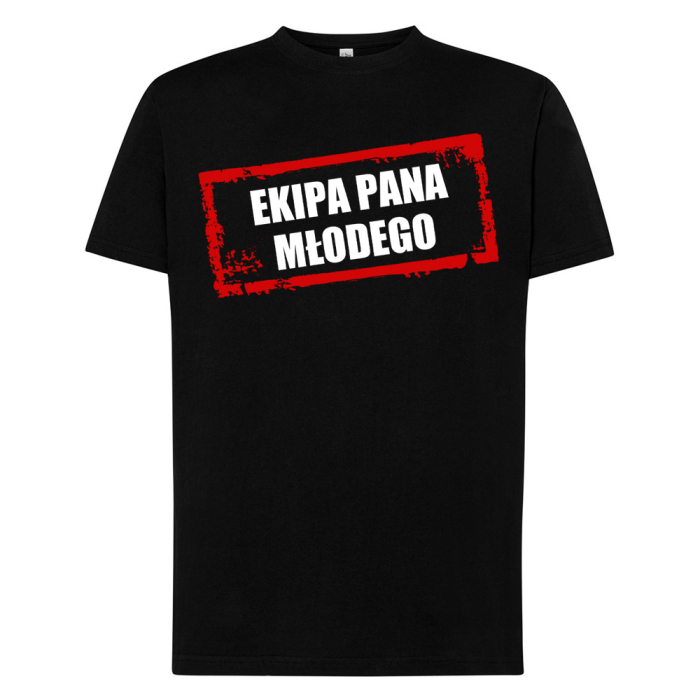 Koszulka Na Wieczór Kawalerski - EKIPA PANA MŁODEGO