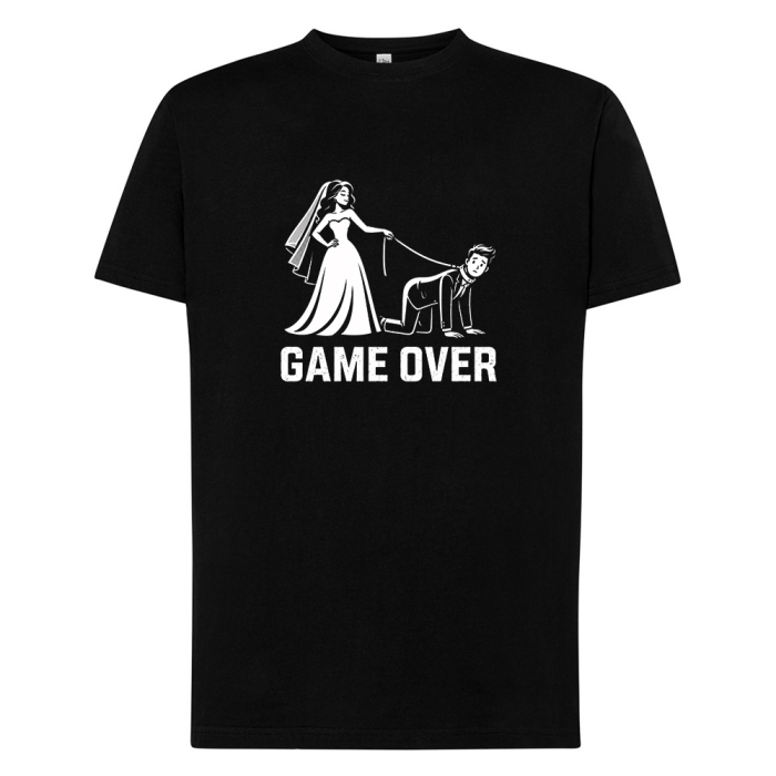 Koszulka Na Wieczór Kawalerski - Game Over Dla Przyszłego Pana Młodego