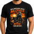 Koszulka Męska dla Motocyklisty - Najpiękniejsza Muzyka To Ryk Silnika