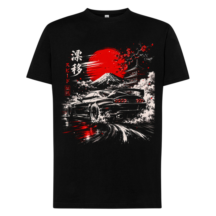 Koszulka JDM Japońska Motoryzacja – Sportowe Auto Drift Japonia