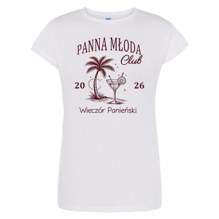 Koszulka Na Wieczór Panieński - Panna Młoda Club - Klub Panny Młodej