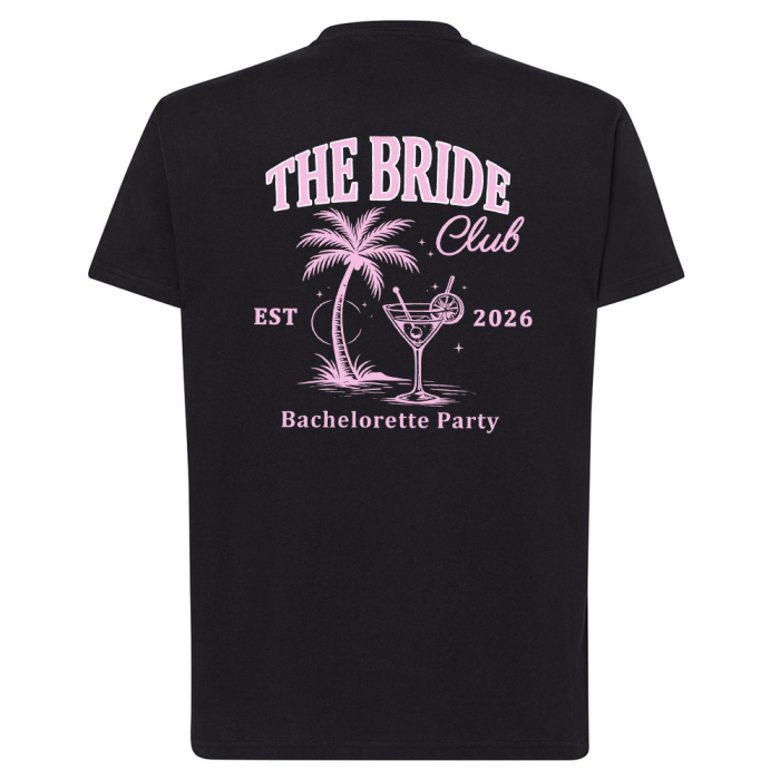 Koszulka na WIECZÓR PANIEŃSKI THE BRIDE CLUB Oversize T-Shirt