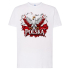 Koszulka Męska Patriotyczna - Polska Orzeł Mapa Godło Biały
