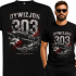 Męski T-Shirt Patriotyczny – Dywizjon 303 Chwała Bohaterom