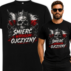 Męska Koszulka Patriotyczna - Śmierć Wrogom Ojczyzny
