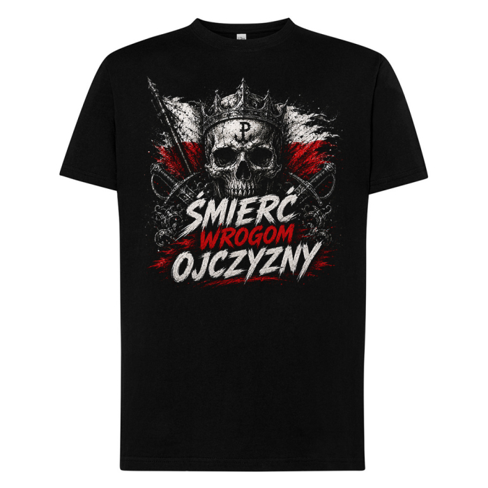 Męska Koszulka Patriotyczna - Śmierć Wrogom Ojczyzny