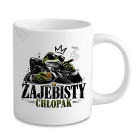 Kubek - Żajebisty Chłopak - Śmieszny Kubek Na Dzień Chłopaka