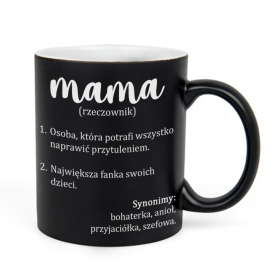 Kubek dla Mamy „Mama (rzeczownik)” Prezent na Dzień Mamy- Wyjątkowy Prezent