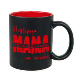Kubek dla Mamy „Najlepsza Mama na Świecie” + Imiona Dzieci