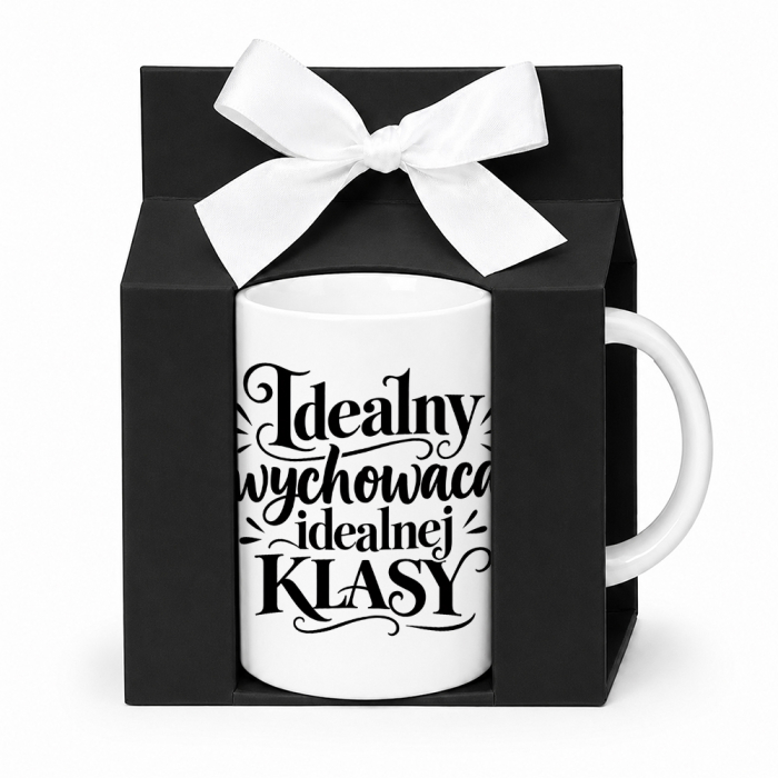 Kubek Idealny Wychowawca Idealnej Klasy - Prezent dla Wychowawcy Na Dzień Nauczyciela