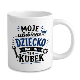 Kubek Dla Taty - Od Ulubionego Dziecka